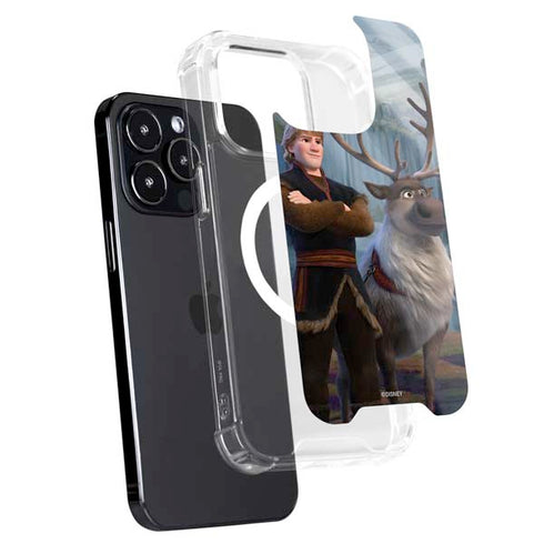 Disney Frozen II Kristoff and Sven iPhone 15 Pro Max MagSafe Case