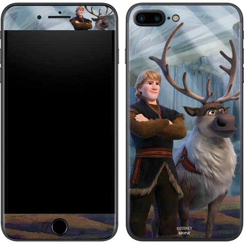 Disney Frozen II Kristoff and Sven iPhone 8 Plus Skin