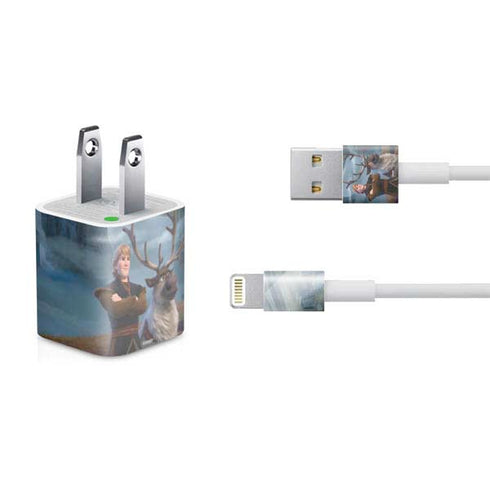 Disney Frozen II Kristoff and Sven iPhone Charger (5W USB) Skin