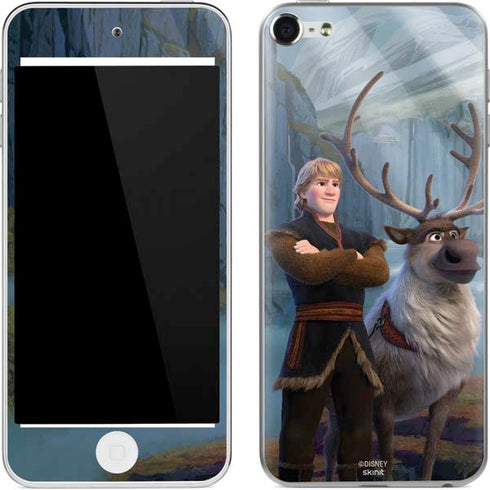 Disney Frozen II Kristoff and Sven Apple iPod Skin