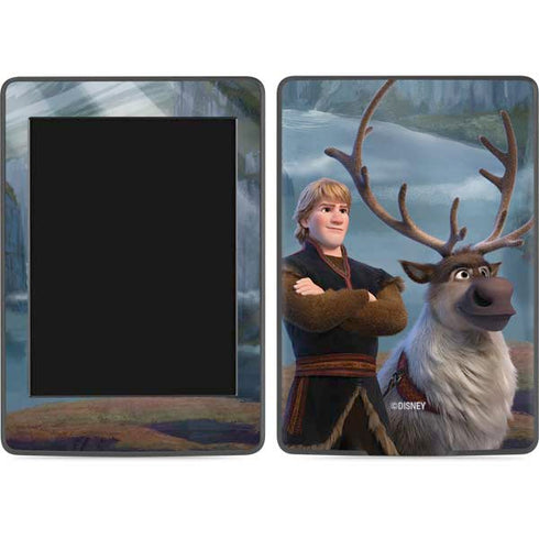 Disney Frozen II Kristoff and Sven Amazon Kindle Skin