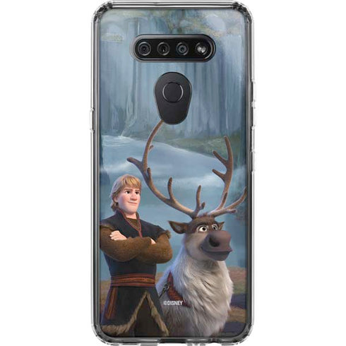 Disney Frozen II Kristoff and Sven LG K51/Q51 Clear Case