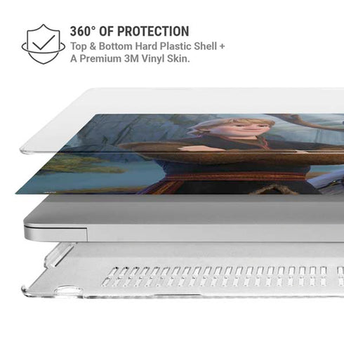 Disney Frozen II Kristoff and Sven MacBook Air 13in M1 (2021) Case plus Skin