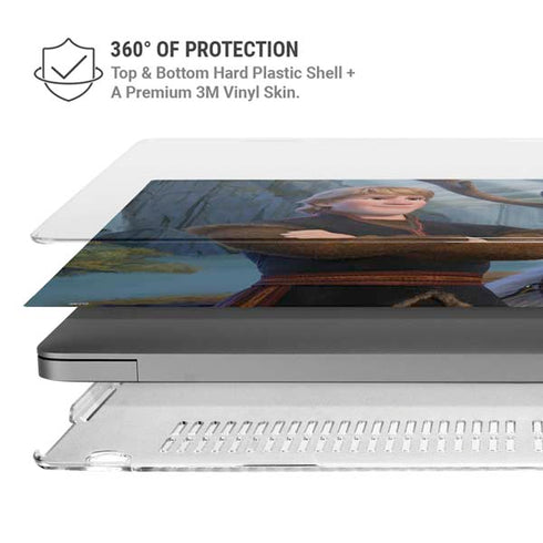 Disney Frozen II Kristoff and Sven MacBook Pro 16in (2021-25) Case plus Skin