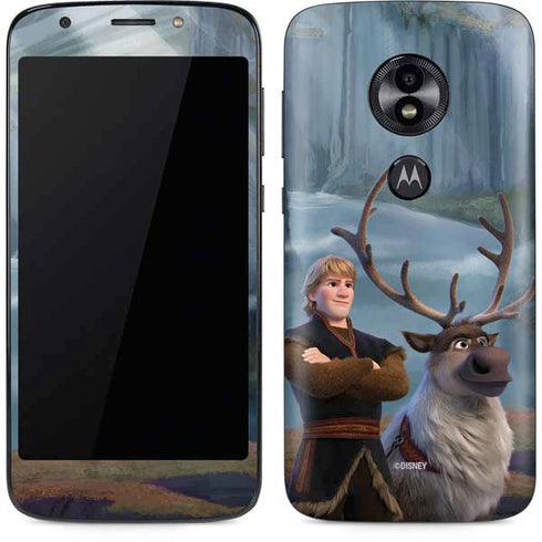 Disney Frozen II Kristoff and Sven Moto E5 Play Skin