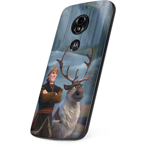 Disney Frozen II Kristoff and Sven Moto E5 Play Skin