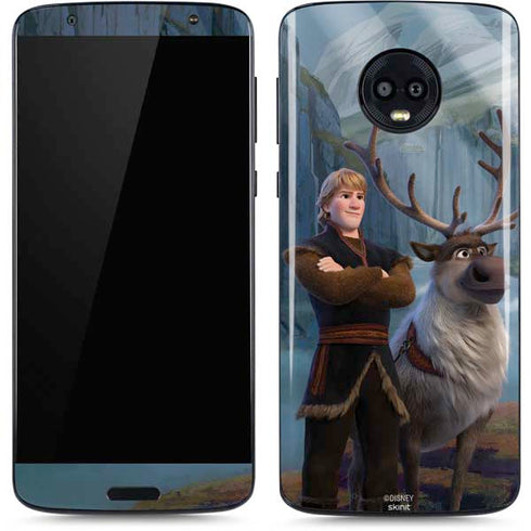 Disney Frozen II Kristoff and Sven Moto G6 Skin