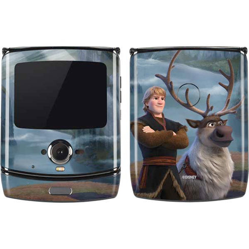 Disney Frozen II Kristoff and Sven Motorola RAZR Skin