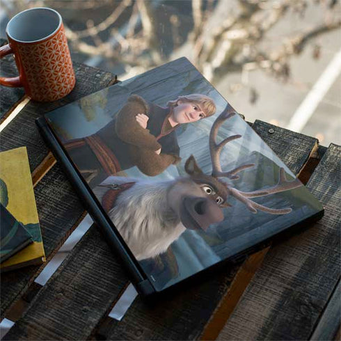 Disney Frozen II Kristoff and Sven MSI GS65 Stealth Laptop Skin