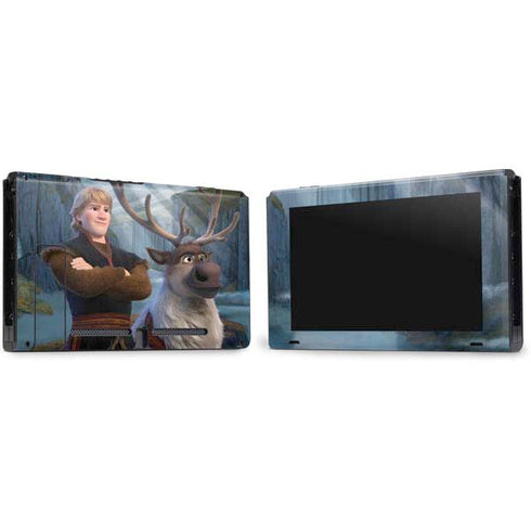 Disney Frozen II Kristoff and Sven Nintendo Switch Bundle Skin