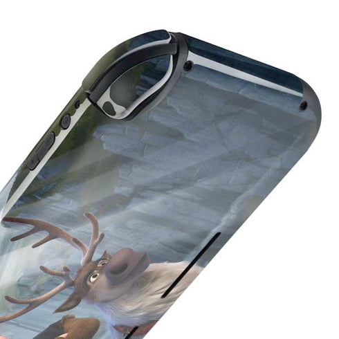 Disney Frozen II Kristoff and Sven Nintendo Switch Lite Skin