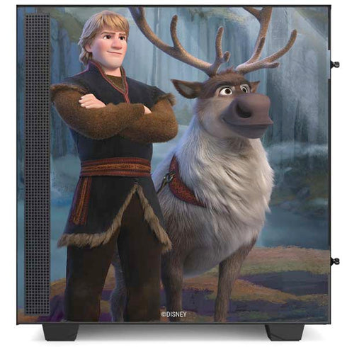 Disney Frozen II Kristoff and Sven NZXT H510 Compact ATX Mid-Tower Case Skin