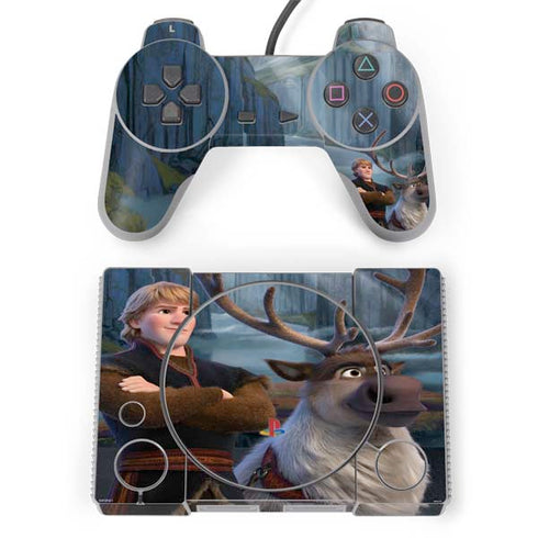 Disney Frozen II Kristoff and Sven PlayStation Classic Bundle Skin