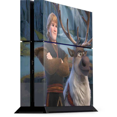 Disney Frozen II Kristoff and Sven PS4 Console Skin
