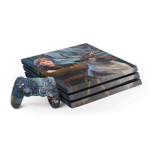 Disney Frozen II Kristoff and Sven PS4 Pro Bundle Skin
