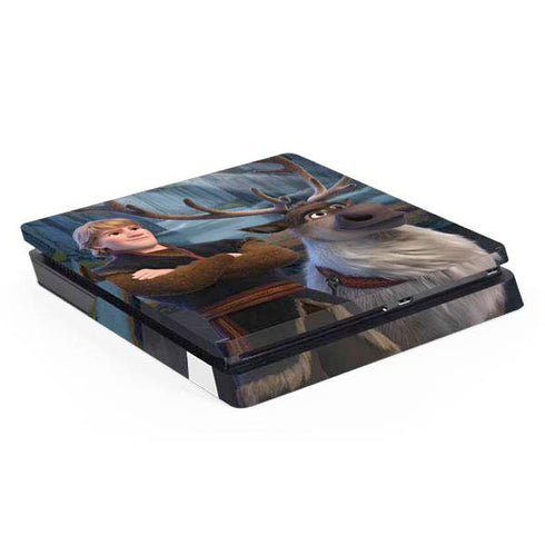 Disney Frozen II Kristoff and Sven PS4 Slim Skin