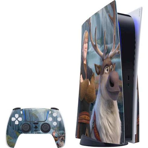 Disney Frozen II Kristoff and Sven PS5 Bundle Skin