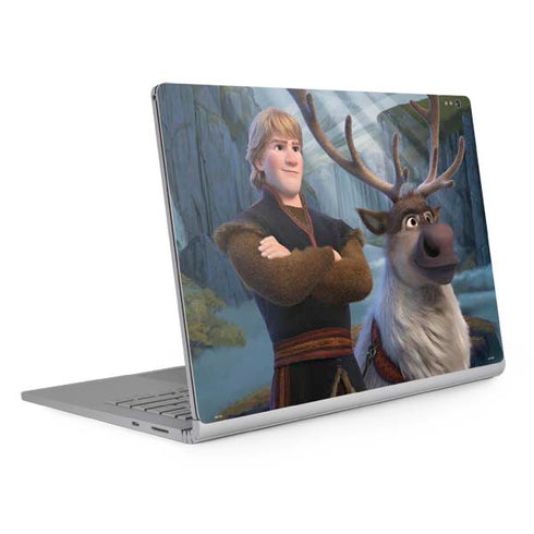 Disney Frozen II Kristoff and Sven Surface Book 2 13.5in Skin