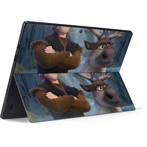 Disney Frozen II Kristoff and Sven Surface Pro 7 Skin
