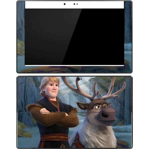 Disney Frozen II Kristoff and Sven Surface Pro Tablet Skin
