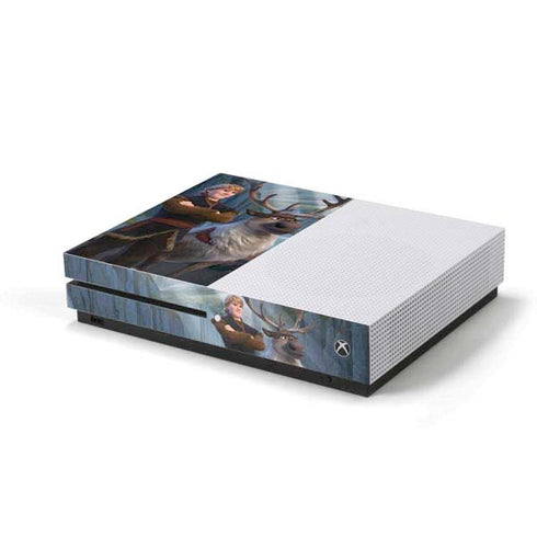 Disney Frozen II Kristoff and Sven Xbox One S Console Skin