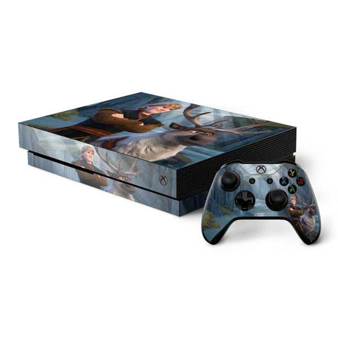 Disney Frozen II Kristoff and Sven Xbox One X Bundle Skin