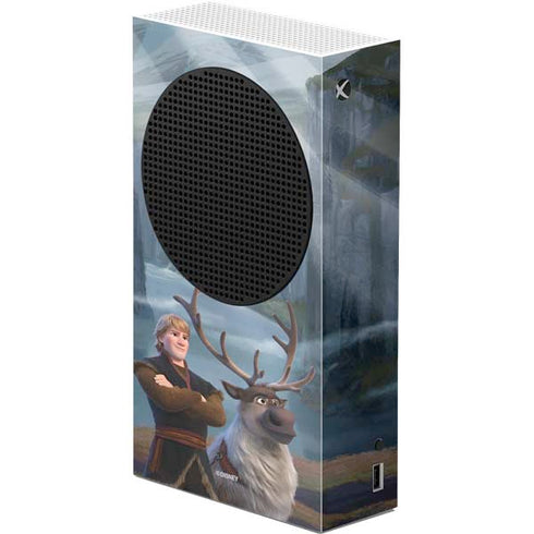 Disney Frozen II Kristoff and Sven Xbox Series S Console Skin