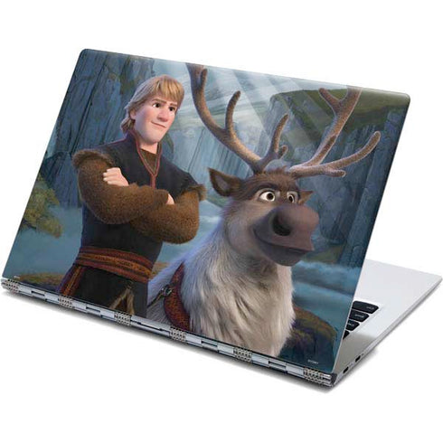 Disney Frozen II Kristoff and Sven Yoga 910 2-in-1 14in Touch-Screen Skin