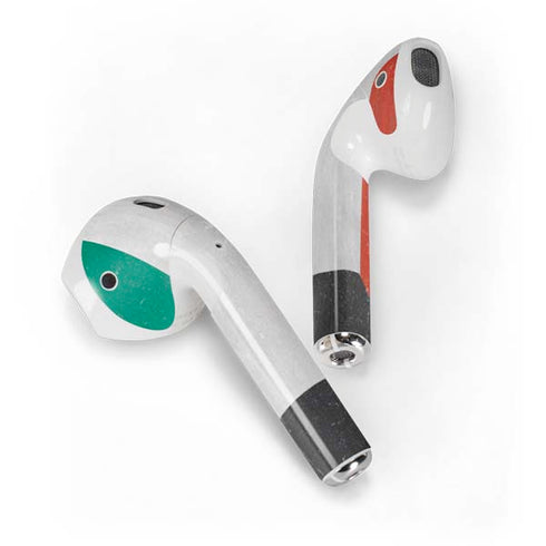 Kuwait Flag Distressed Apple AirPods Skin