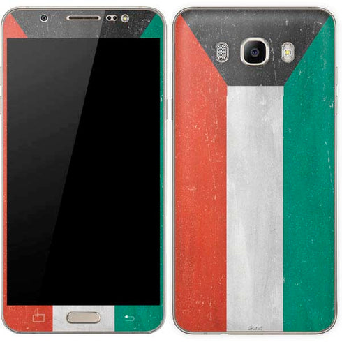 Kuwait Flag Distressed Galaxy J7 Skin