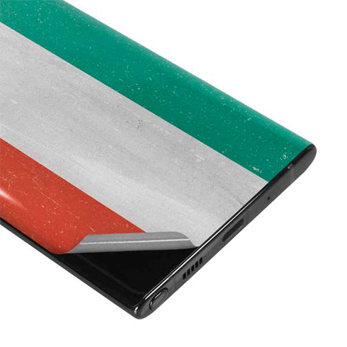 Kuwait Flag Distressed Galaxy Note 10 Skin