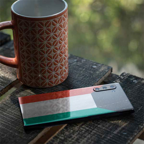Kuwait Flag Distressed Galaxy Note 10 Skin
