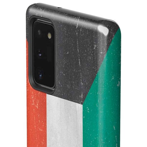 Kuwait Flag Distressed Galaxy Note20 5G Pro Case