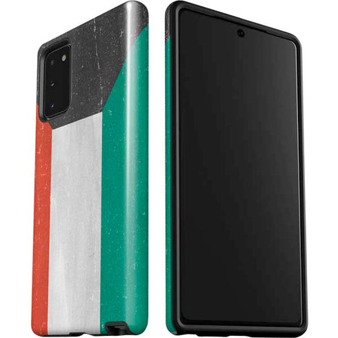 Kuwait Flag Distressed Galaxy Note20 5G Pro Case
