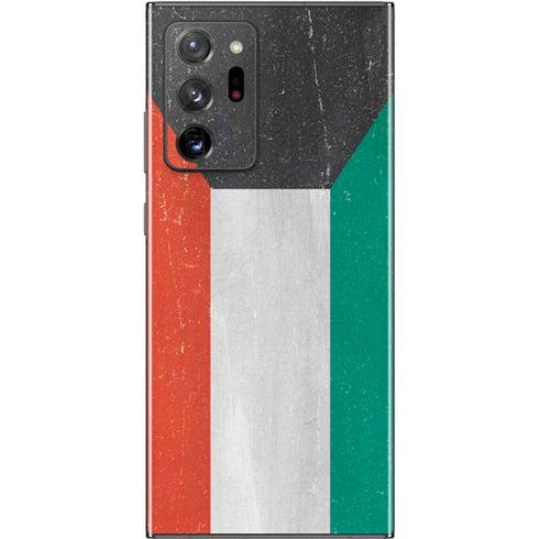 Kuwait Flag Distressed Galaxy Note20 Ultra 5G Skin