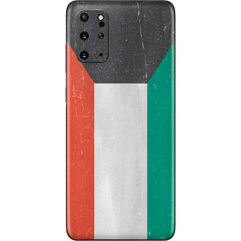 Kuwait Flag Distressed Galaxy S20 Plus Skin