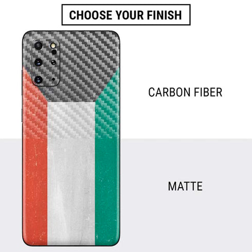 Kuwait Flag Distressed Galaxy S20 Plus Skin