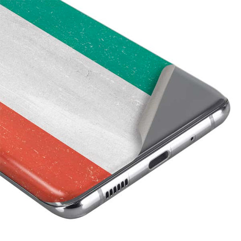Kuwait Flag Distressed Galaxy S20 Skin