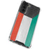 Kuwait Flag Distressed Galaxy S22 Clear Case