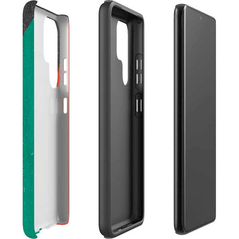 Kuwait Flag Distressed Galaxy S22 Ultra Pro Case