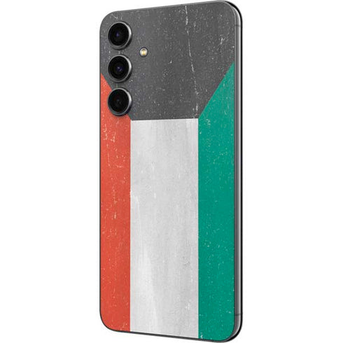 Kuwait Flag Distressed Galaxy S23 FE Skin