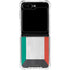 Kuwait Flag Distressed Galaxy Z Flip5 5G Clear Case
