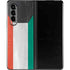 Kuwait Flag Distressed Galaxy Z Fold3 5G Skin