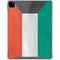 Kuwait Flag Distressed iPad Pro 12.9in (2020) Clear Case