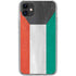 Kuwait Flag Distressed iPhone 11 Clear Case