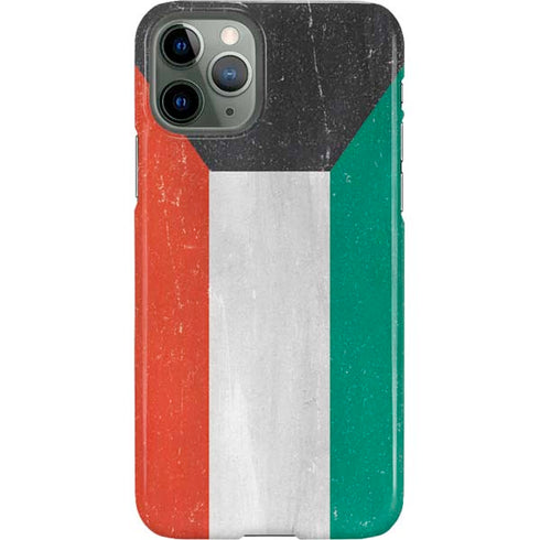 Kuwait Flag Distressed iPhone 11 Pro Lite Case