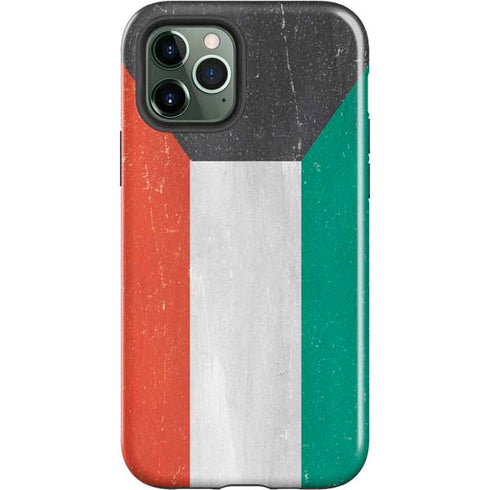 Kuwait Flag Distressed iPhone 12 Pro Max Impact Case