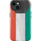 Kuwait Flag Distressed iPhone 15 Plus Impact Case