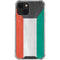 Kuwait Flag Distressed iPhone 15 Plus Clear Case