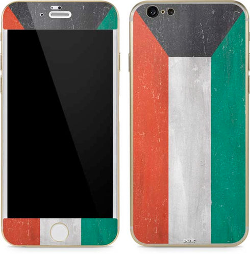 Kuwait Flag Distressed iPhone 6/6s Skin